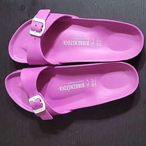 Fuscia Birkenstock sandals size 38
